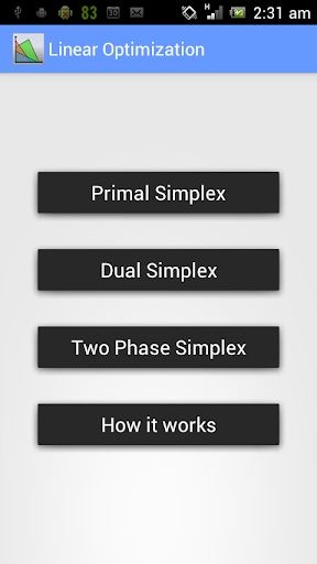 Linear Optimization Pro