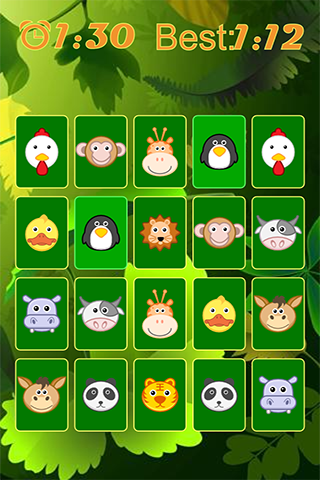 【免費解謎App】Memmals - Animal Memory Game-APP點子