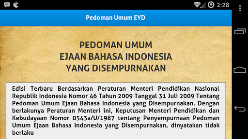 EYD dan Tata Bahasa Indonesia