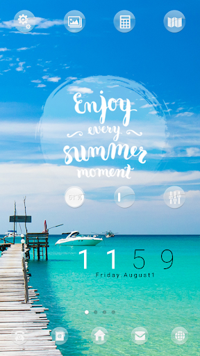 Summer Moment dodol theme