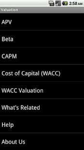 Valuation