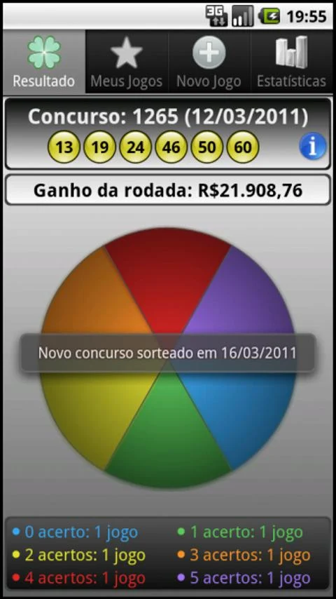 Megasena Mobile - screenshot