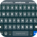 Smart Black Keyboard -  Emoji icon