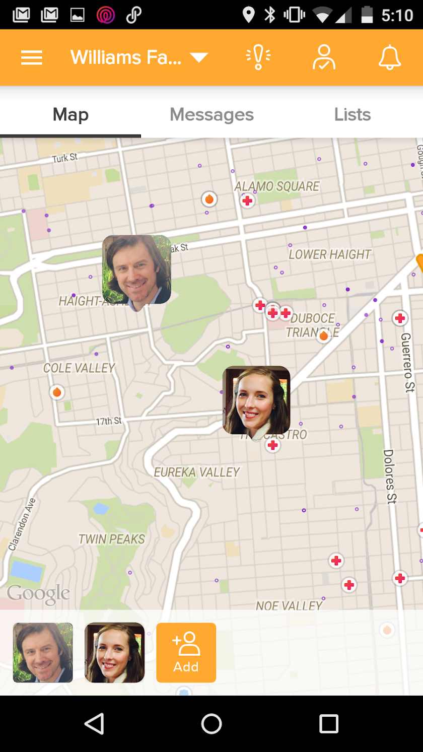 Find My Friends Screen 2