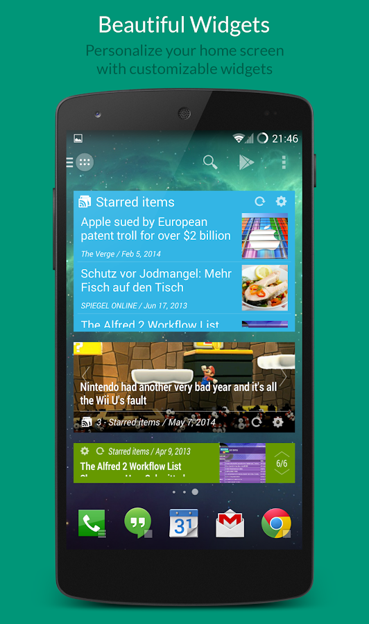 gReader Pro | Feedly | News - screenshot