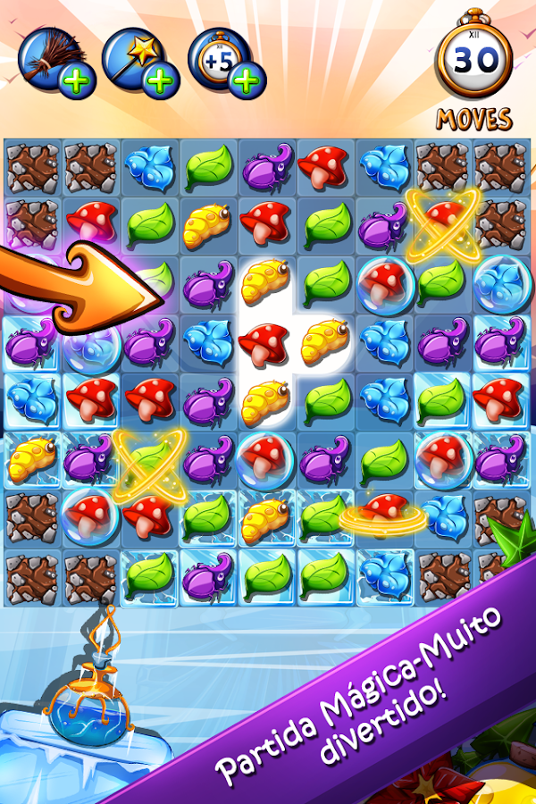   Witchy World: o jogo de puzzle: captura de tela 