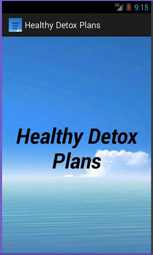 Healthy Detox Plans