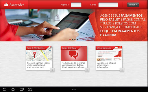 Minha Conta PF para Tablet