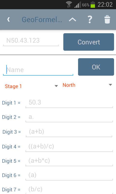    GeoFormel PRO - 4 Geocaching- screenshot  
