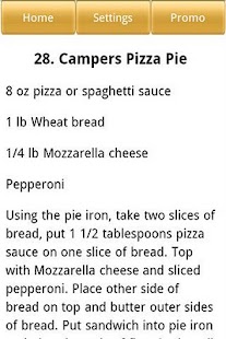 Camping and Outdoor Recipes Screenshots 3