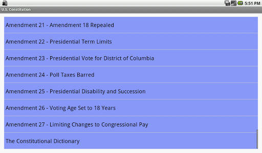 【免費書籍App】U.S Constitution free-APP點子
