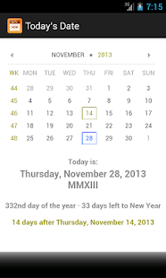 Today's Date - náhled