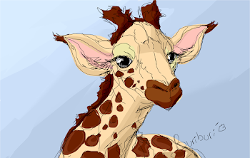 Sketch of a giraffe
