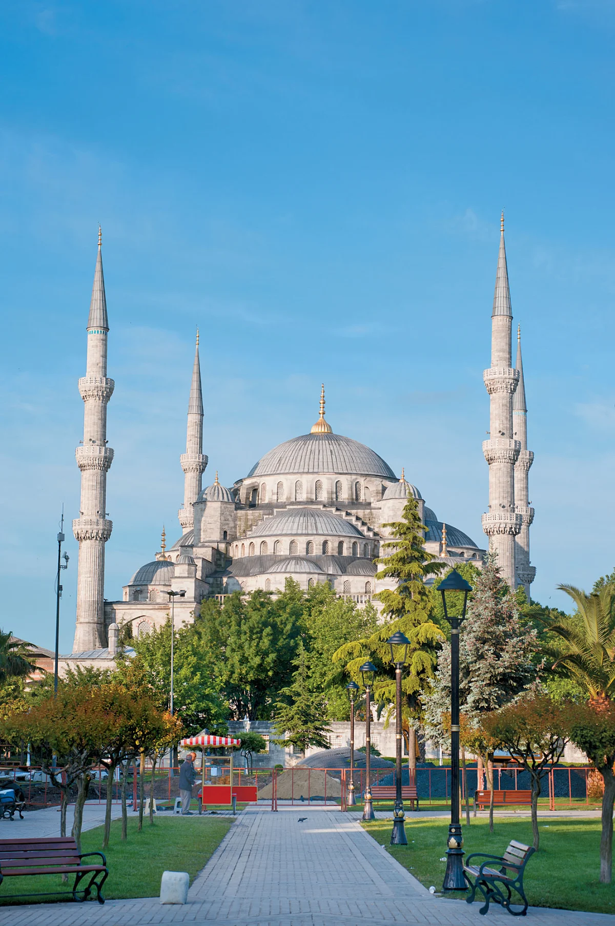 Blue-Mosque-Istanbul - The Sultan Ahmed Mosque in Istanbul, Turkey, dates to 1616. It's popularly known as the Blue Mosque for the blue tiles decorating its inside walls. Visit it as part of a Mediterranean itinerary aboard Tere Moana.