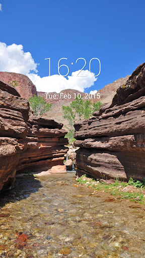 Grand Canyon Lock Screen