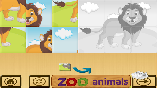 【免費解謎App】Preschool zoo puzzles-APP點子