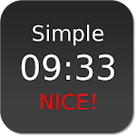 Nice Simple Clock (Widget) Apk