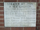 Mount Zion A.M.E. Church