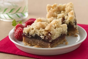 Raspberry Streusel Bars