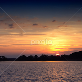 Good night by Stankowski Daniel - Landscapes Waterscapes