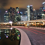 Night Waterfront by Koh Chip Whye -  