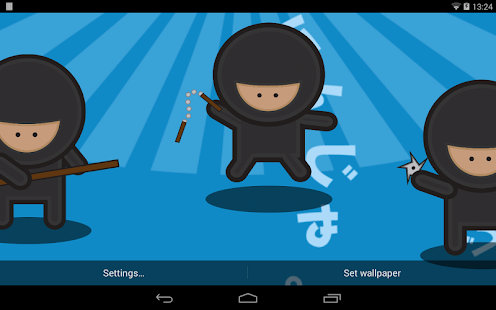 Ninja Parallax Live Wallpaper