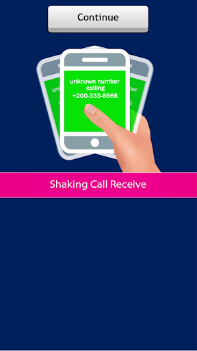 Shake Call Receiver