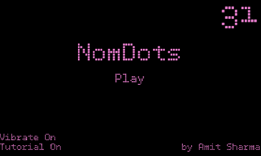 NomDots: A Snake Game