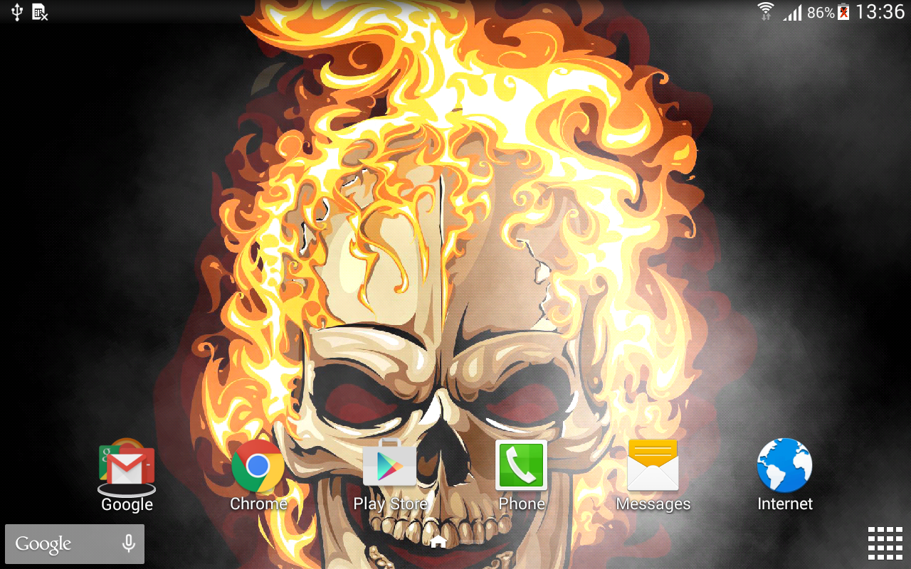 Skulls Live Wallpaper Apl Android Di Google Play