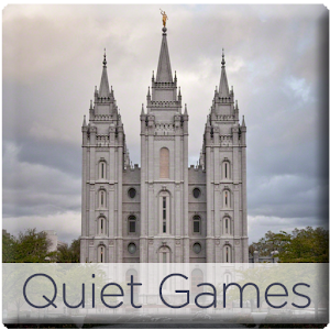 Quiet Games for LDS Kids logo