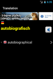 English-German Lexicon Screenshots 8