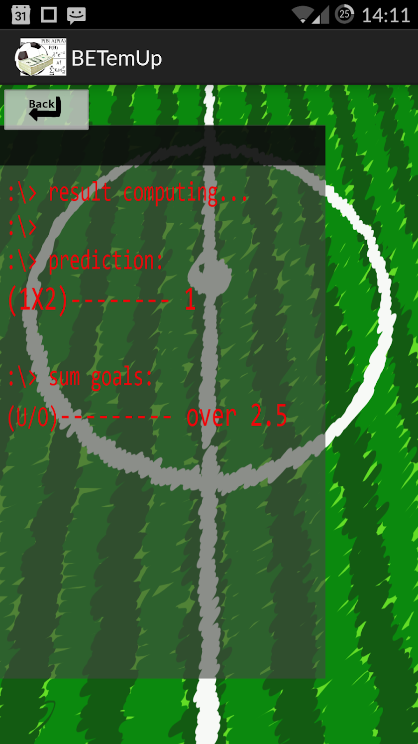 BETem UP - Soccer Predictions Screen 3