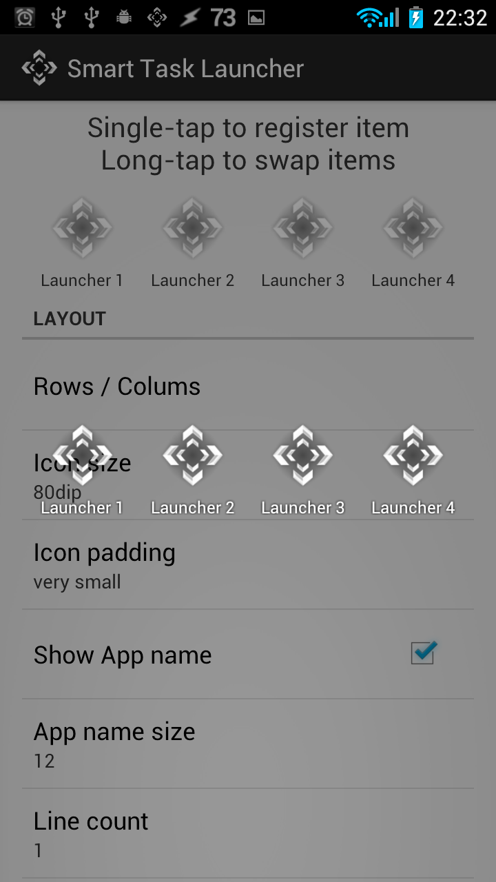 Smart Task Launcher PRO Screen 3
