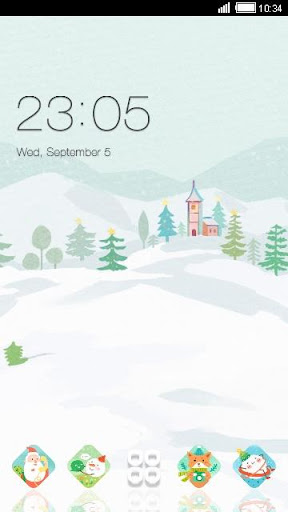 Christmas Day C Launcher Theme