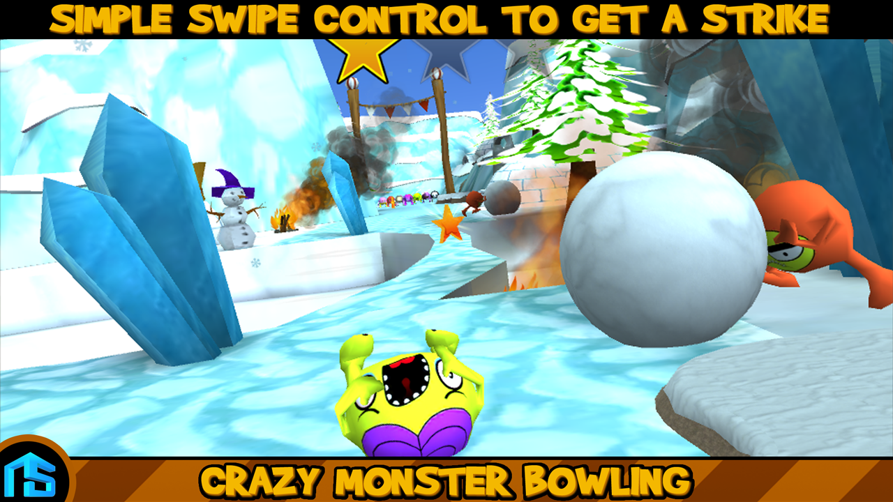 Crazy Monster Bowling - PRO - screenshot