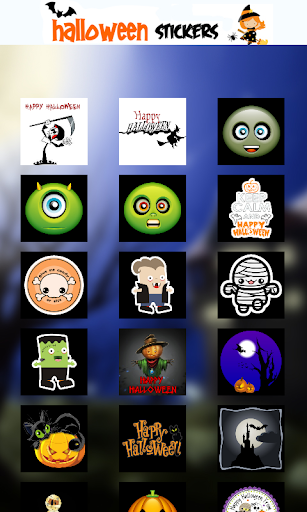 Halloween Chatting Stickers