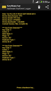 KeyEvent Keyboard Debugger