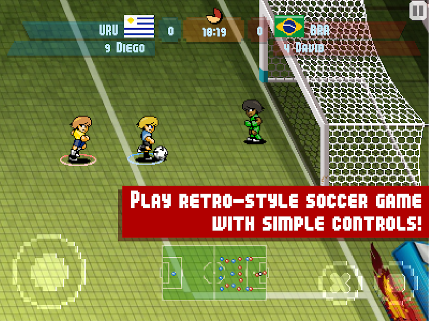 Pixel Cup Soccer Maracanazo Screen 2