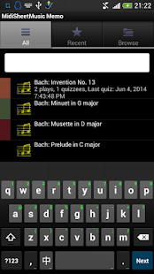 Download Midi Sheet Music: Memo APK for Android