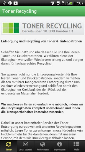 Toner Recycling