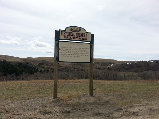 Blackfeet Historical Marker #1
