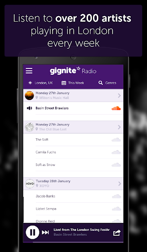 Gignite Radio: Music of London