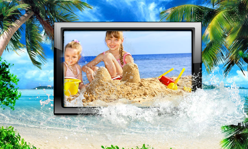 New York Beach Photo Frames