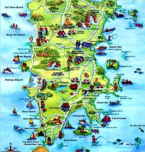 Phuket Map