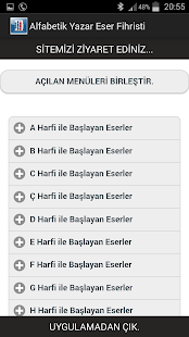 Yazar-Eser-Tür Fihristi Screenshots 2