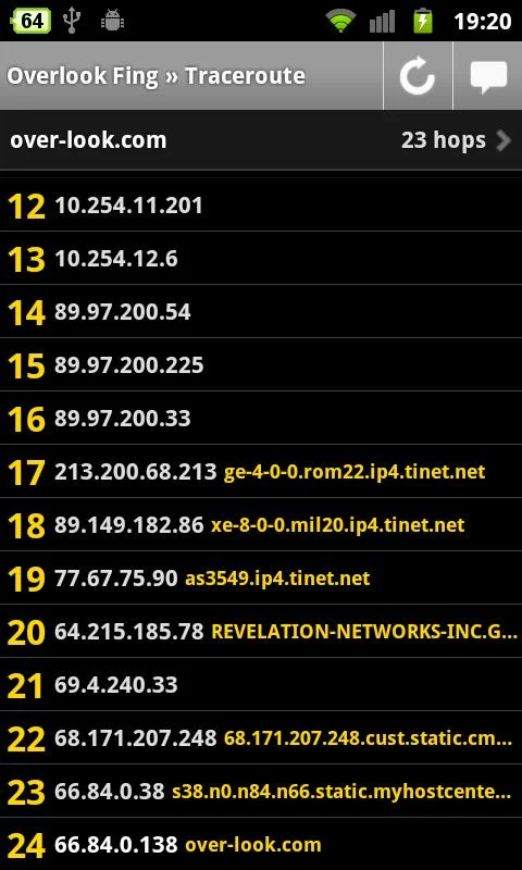   Fing - Network Tools – Capture d'écran 