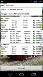 Info Tiket Kereta Api poster 3