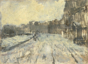 RIJKS: George Hendrik Breitner: The Rokin, Amsterdam 1923