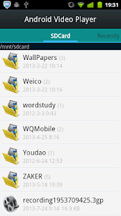 Video Player for Android - screenshot thumbnail