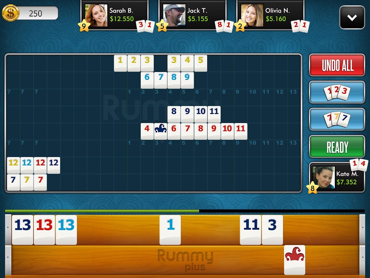 Gin rummy en ligne